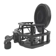 Microphone Professional Shock Mount Holder with Screen Universal Mic9233