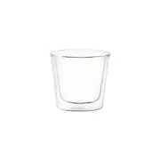 Kinto Cast Double Wall 250ml Gin/Tonic Rock Glass Insulated Cup Glassware Clear