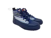 Hunter Kid's Target Dipped Canvas High-Top Sneakers Blue/White Size 4Y