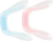 [Totority] 2pcs Soft Silicone Nose Pads for Eyeglasses Non Slip Adaptable Nose Bridges for Comfortable and Eyewear Accessories Secure Fit for Childrens Glasses