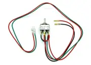 Momentary Spring-back Action Pre-wired DPDT Switch for Reverse Forward Functions