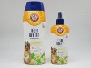 2 Pack Arm & Hammer Itch Relief Pet Shampoo & Spray Chamomile & Peppermint