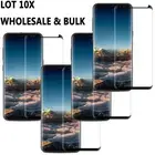 LOT 10X Tempered Glass Screen Protector For Samsung S23 Ultra S22 S21 Note20