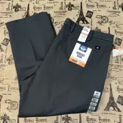 Dockers NWT! Men'S Dark Grey Straight Fit Workday Khaki Smart 360 Flex Pants