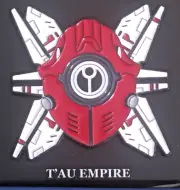 Tau Empire Pin-Badge-OOP-Janus Draik-Liber Xenologis-Kroot-Koyo-Warhammer 40k