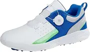 [SUMECH] Men's Golf Shoes Spikeless Waterproof Wide Fitting Golf Sneakers Leather Anti-Skid Breathable Big Size