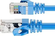 Ethernet Patch Cable, Heavy Duty Network Cords, Cat 6 Ethernet Patch Cable, 10Gbps Shielded LAN Cord, Computer Accessories for Computers, Printers, Modems