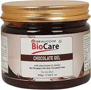 BEAUCODE BioCare Chocolate Face & Body Gel | with Shea Butter & Honey| 100% Vegan | No Paraben | No SLS| Cruelty free | for All Skin Types -500g