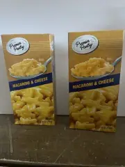 Lot/3 PREMIER PANTRY Macaroni & Cheese Pasta in Cheddar Sauce 7-7.25oz Boxes