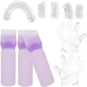 DRESSOOS 1 Set Hair Oil Bottle Hair Dye Tools Hair Dye Kit Hair Bleaching Kit Hair Kit Hair Coloring Tools Hairstyling Gloves Hair Coloring Kit Hair Applicator Tool Hair Dye Accessories