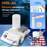 UPS VRN Dental Portable Ultrasonic Piezo Scaler A8 with LED Detachable Handpiece