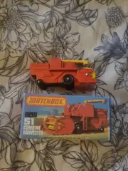 Matchbox Superfast #51 Combine Harvester w/ Box