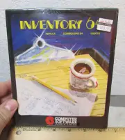 Commodore 64 Inventory 64 program C60D18 new in factory sealed box, floppy disk