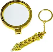 SEWOART Handheld Magnifying Glass for Seniors Lightweight Portable Reading Magnifier with Lens for Science Exploration Repair Tasks and Hobby Observation Compact Design