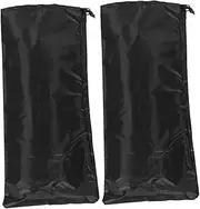 COMPUKAS 1 Pair Skateboard Backpack Skateboard Storage Holder Roller Skate Backpack Drawstring Skate Bag Inflatable Paddle Board Bag Pp Black