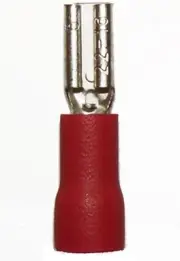 100 FEMALE SPADES QUICK DISCONNECTS WIRE CONNECTORS TERMINALS 22-18 GAUGE .110"