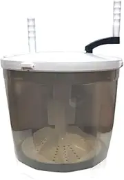 2In Washing Machine And Spin Dryer Portable Hand Cranked Non-Electric Top Washer/Dryer Underwear Sock Washing Compatible For Camping(01)