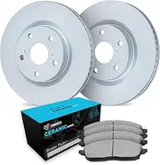 R1 Concepts Rear Brakes and Rotors| Automotive Replacement Brake Kits| Rear Ceramic Brake Pads and Rotors Kit| Fits 2015-2022 Subaru Legacy, Outback; 2016-2021 Subaru WRX