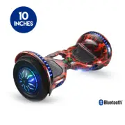 ⭐10" Electric Hoverboard Bluetooth Speaker LED Light Self Balancing Board UL2722