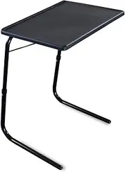OAK N' OAK Bunny Bear ® Table-Black | Adjustable Multi Position Portable Folding Table Mate for Bed Trey, Work, Watch TV, Dining, Study, Outdoor & Office Furniture(Black)