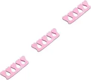Beatifufu 3sets Toe Separator Pedicure Nail Art Nails Toe Separators Foam Set for Manicure 40pcs*3