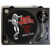 Iron Maiden DJ Turntable Slipmat Fits all 12" LP Record Players Platter slip mat