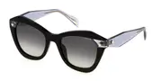Police SPLL97 CLUE 1 0700 Women’s Sunglasses Black Size 52