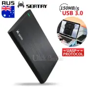 USB 3.0 2.5" SATA SSD HDD UASP Hard Drive External Enclosure Aluminum Slim Case