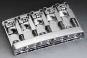 NEW Schaller 3D-5 CH 5-String Bass Bridge, With Roller Saddles, CHROME