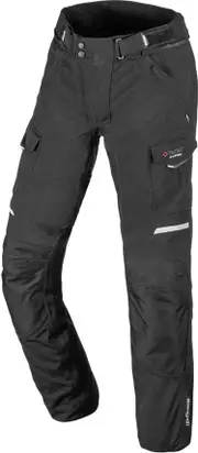 Büse Grado, textile pants waterproof , color: Black , size: 25