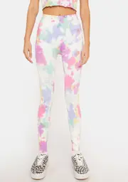 [Spiritual Gangster] Tie Dye Moonbeam Love Sculpt Seamless Leggings