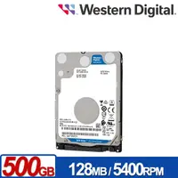 在飛比找樂天市場購物網優惠-WD 藍標 500GB(7mm) 2.5吋硬碟 WD5000