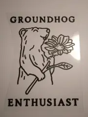 Groundhog Enthusiast Decal