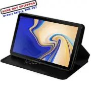Premium Real Wallet Leather Flip Case Cover f Samsung Galaxy Tab S4 10.5 T837T