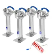 ARK 4x Drop Down Leg Corner Steady Stabilizer Legs 600mm + Handle DDS600