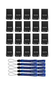 SanDisk 16GB Ultra Fit USB 3.1 Flash Drive (20 Pack) High Speed Memory Pen Dr...