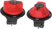 CTIRCHIU 2pcs Battery Disconnect Isolator Pushbutton Design for Cars Boats and Motorcycles User-Friendly Operation for Quick Power Shut-Off Harsh Environments