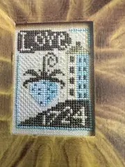 Carriage House Samplings LOVE Cross Stitch Chart