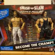 WWE Wrestling Action Figures Bootleg Knockoff The Undertaker &Seth Rollins
