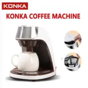 Drip Coffee Maker - 10-Cup, Auto Shut-Off, Reusable Filter, Compact, Ideal for H
