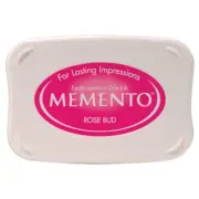 Tsukineko Memento Dye Ink Pad Fade Resistant Stamping Pad - Rose Bud Pink