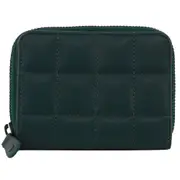 Pierre Cardin Italian Pleated Leather Ladies Press Stud Wallet - Zirkon