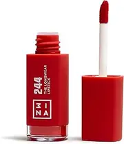 3INA MAKEUP - The Longwear Lipstick 244 - Red Colour - Matte Lipstick with Hyaluronic Acid - Long-Lasting Highly Pigmented Liquid Lipstick - Vegan - Cruelty Free