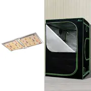150x150x200CM Green Fingers Grow Tent Light Kit 2200W LED Full Spectrum
