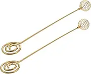 NOLITOY 2pcs Stainless Steel Honey Spoon Dippers Effortless Mixing for Honey Coffee Tea Compact and User Friendly Kitchen Tool for Jars and Pots