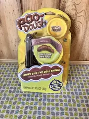 Prank Star Poo-Dough Play-Dough Make Your Own Poo Mold 3 Cans Brown Dough