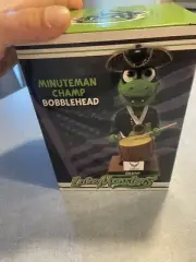2024 SGA 7/4 Minuteman Champ Air National Guard Bobblehead mascot Lake Monsters
