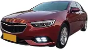 1 Set Compatible With Buick Opel Grand Sport 2017 2018 12V ABS LED DRL Daytime Running Lights Daylight With Turn Yellow Signal(White yellow blue)