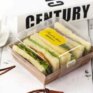 三明治盒 紙塑盒 髒髒包包裝盒 蛋糕盒 生菜盒 點心盒 透明盒 牛皮紙盒  漢堡盒 輕食盒