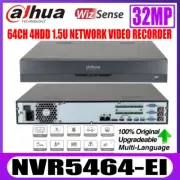 Dahua NVR5464-EI 64CH 4SATA WizSense 4K NVR 32MP Network Video Recorder 384 Mbps